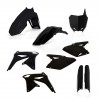 KIT PLÁSTICOS COMPLETO ACERBIS SUZUKI RM-Z 450 2008 - 2017 PRETO